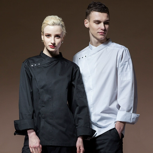 Шеф-повара Работа в одежде мужская с длинными рукавами кухонная кухня Западный ресторан для повара повара