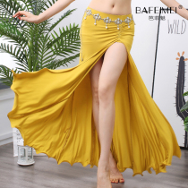 Belly dance dress Modal uniform split big swing skirt female beginner size group performance class dress skirt