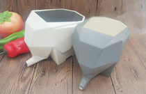 Israel Peleg small elephant shape tableware drain rack creative kitchenware baby elephant knife and fork Storage Box Jumbo