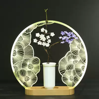 Taiwan YeDuo flower good Moon golden flower creative desktop small Vase ornaments