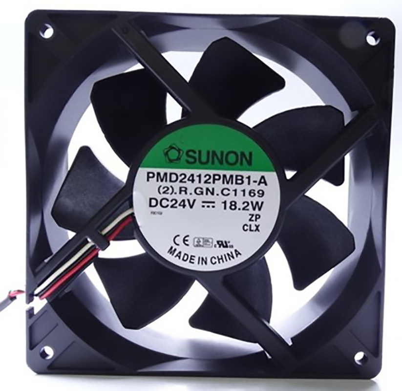 Original SNON PMD2412PMB1-A 24V 18 2W 12038 23 line large air volume fan