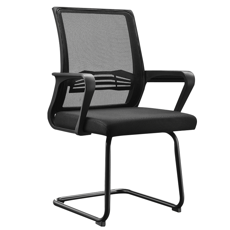 Staff computer chair Household modern simple conference bow office chair Ergonomic backrest breathable staff chair