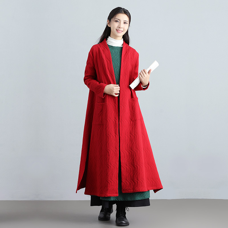 Trench pour femme en Coton en Chanvre - Ref 3228151 Image 3