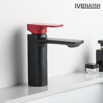 German classic full copper tap short toilet bathroom in the lower basin pelvic floor pelvic bath cabinet black minimalist tap