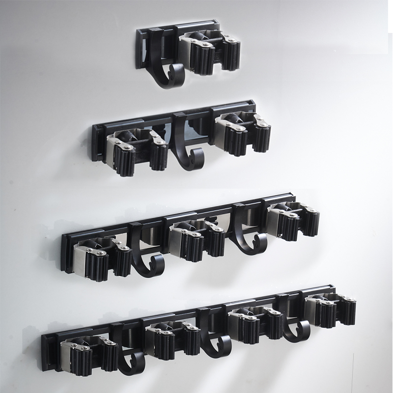 Dressing room Mop Rack Free to sweep the gripping head wall-mounted creative ground drag hanger Rag Hook Hardware Pendant