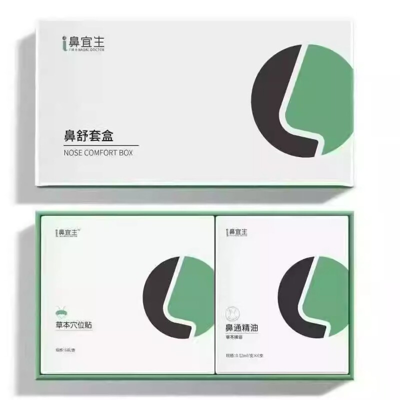 Physical Store Delivery: Dr. Xiaomei's Rhinitis Relief Kit, Nasal Comfort Kit, One Patch, One Drop, Instant Relief, Scratch Code to Ship