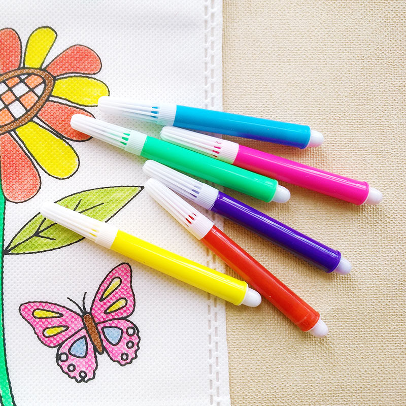 Children's kindergarten painting watercolor pen color brush 5-color beauty labor course graffiti painting stationery set