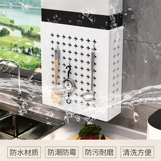 Water heater cover hole plate kitchen natural gas wall-mounted furnace exhaust pipe gas pipe decoration ugly baffle