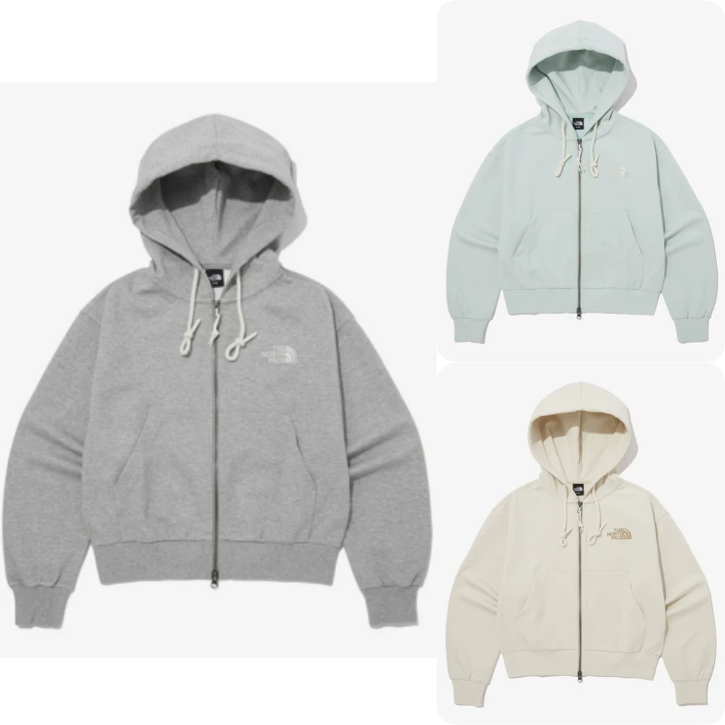 The north face, осенняя короткая куртка с капюшоном для отдыха