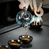 Чайный сервиз, комплект для домашнего использования, керамический заварочный чайник, чайная чашка, чай