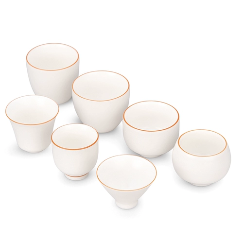 Слоновая кость белая керамика главная чашка чашка чашка стакана Кунг -фу чайная пленка ru Kiln маленькая чайная чашка чайная чаша Дом использует ру фарфор