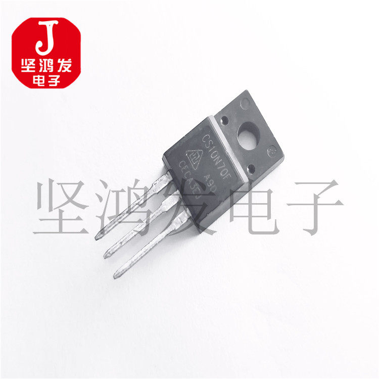 The new CS10N70F MOS field-efficient crystal 10A700V TO-220F 10N70