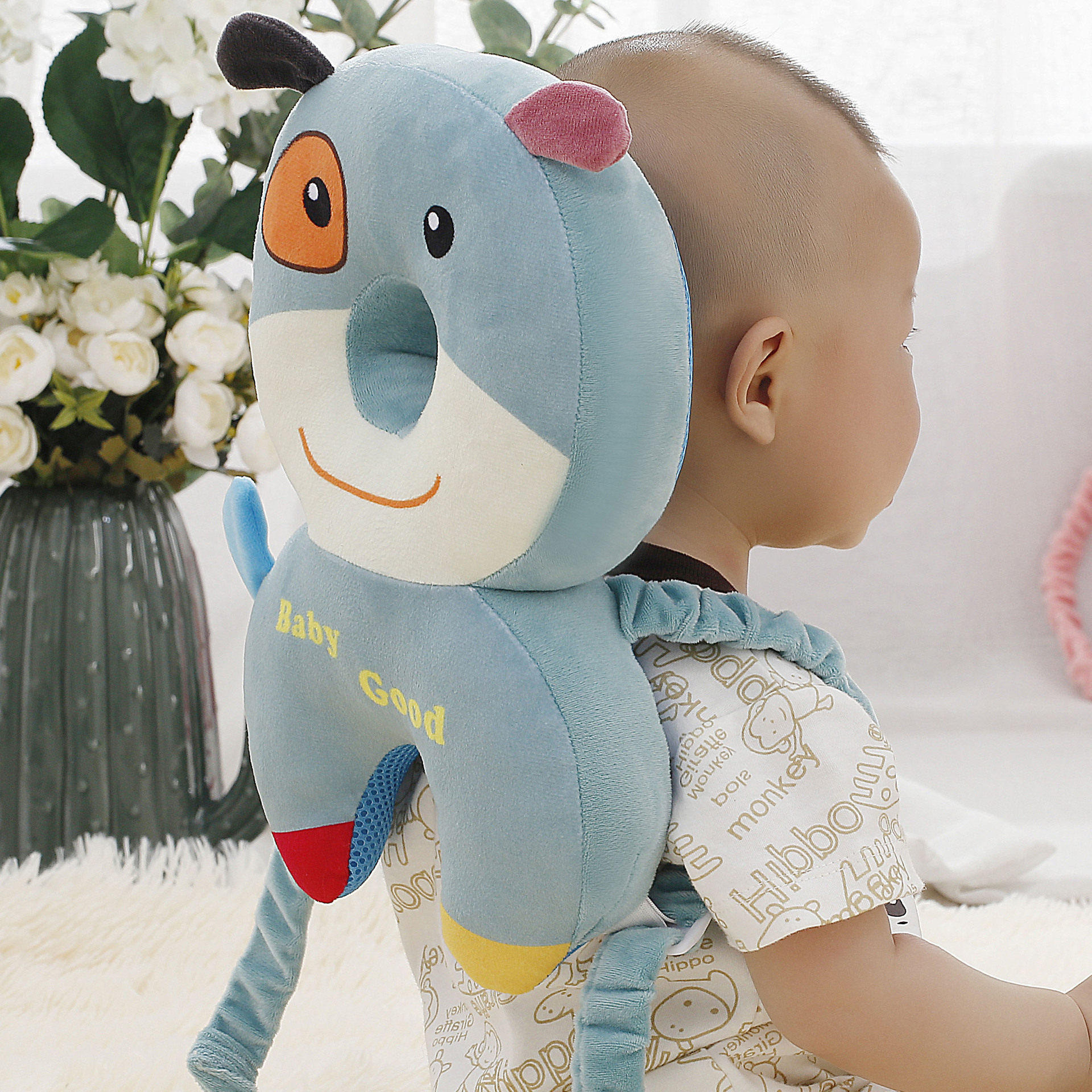 Baby anti-fall protection pad baby head pillow children toddler anti-collision cap children learning to walk artifact anti-fall cap