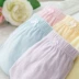 Quần lót 6 màu nữ chất liệu nữ trung eo cotton cotton trung niên chất béo quần short cotton quần đáy quần mẹ quần lót su Giữa eo