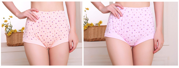 Quần lót nữ trung niên và cổ điển cotton cotton cũ tam giác quần short mẹ đồ lót cộng với chất béo lớn kích thước cao eo lỏng quần quan lot nam cao cap