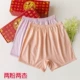 Quần boxer nam và nữ cotton trung niên quần boxer quần lót lớn màu đỏ cotton này tuổi thọ cao tuổi