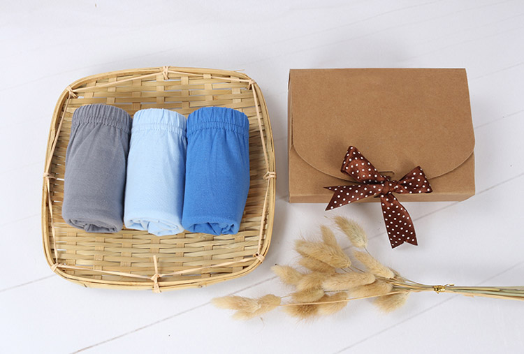 Trung niên và cũ đồ lót nam cotton cũ tam giác tóm tắt cotton kích thước lớn cộng với phân bón tăng cao eo daddy shorts cotton