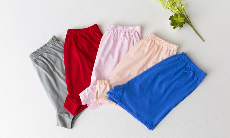 Của phụ nữ cotton boxer shorts nam đồ lót cộng với phân bón để tăng người già cha mẹ chất béo mm trung niên bốn cánh lớn quần