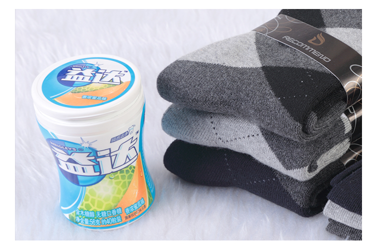 Vớ nam dày tất nam trong vớ ống bé trai vớ cotton mùa thu và mùa đông sinh viên vớ kinh doanh vớ cao tuổi tất 3d