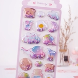 Качалка, детское мультяшное украшение для ногтей, водонепроницаемая наклейка, наклейки, 3D, планировщик