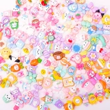 Мультяшная кукла, маленький кремовый трехмерный аксессуар, «сделай сам», популярно в интернете