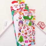 Рождественские детские наклейки, наклейка для пожилых людей, мультяшный мобильный телефон