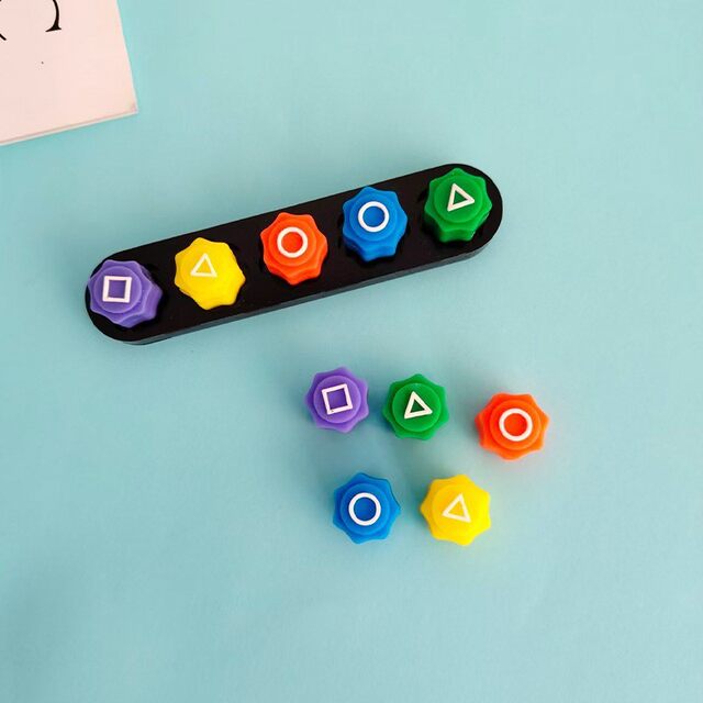 Gonggi Korean Korean Palace Chess Player Eye-Hand Coordination Stone Jumping Toy Stone Catching Stress Relief Game Prop