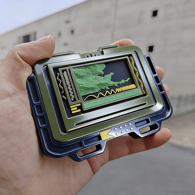 Delta Force Game Peripheral Military Control Terminal Magnetic Opening and Closing Physical Model Cosplay Prop Haki Claw