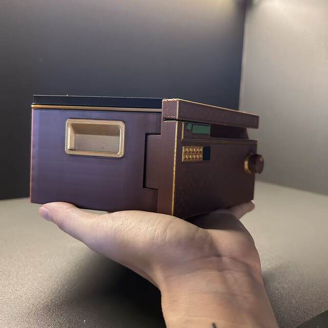 Delta Operation Game Peripheral Safe Lockable Password Box Golden Gazelle African Heart Big Red Model