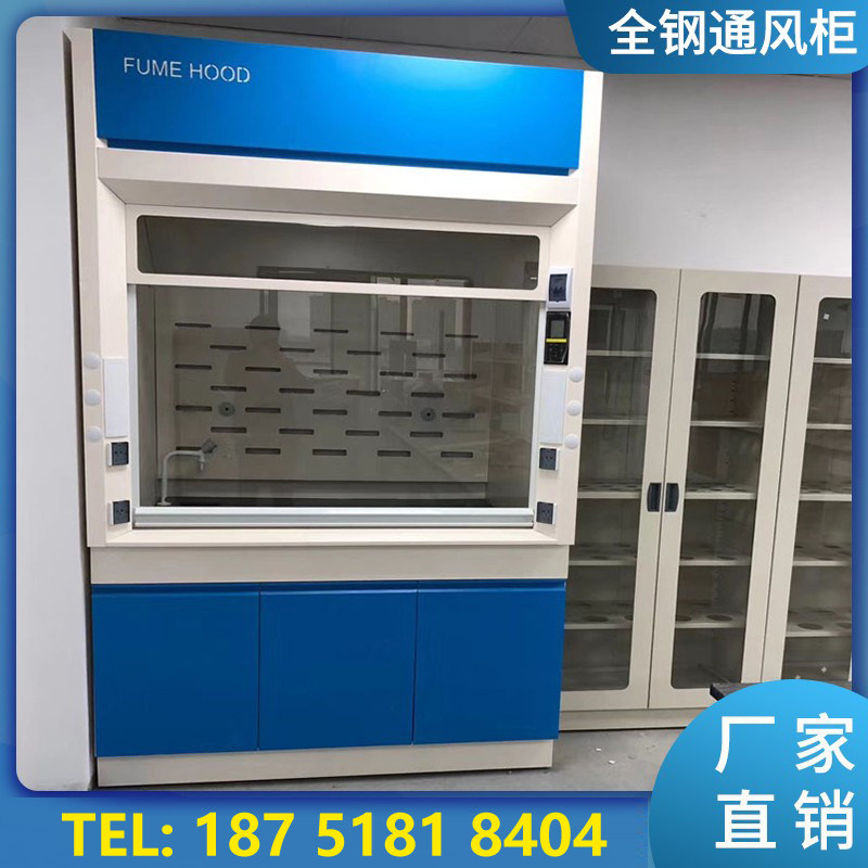 Ventilation Cabinet Laboratory Ventilation Closet Full Steel Ventilation Cabinet Assayer Room PP Ventilation Closet Table No Piping Ventilation Cabinet