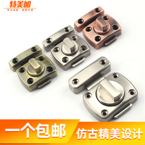 Special Meijia new zinc alloy door buckle door bolt door latch surface-mounted latch anti-theft antique door lock buckle