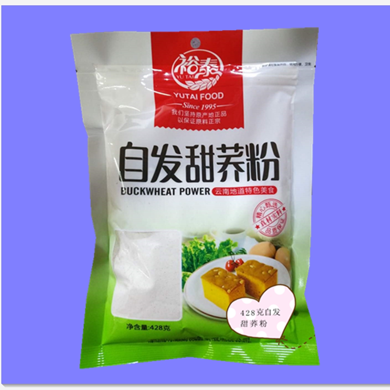 (New Packaging) Sweet Buckwheat Flour 428g * 4 Bags Yotai Sweet Buckwheat Flour Sweet Bitter Buckwheat Five Cereals Cereals