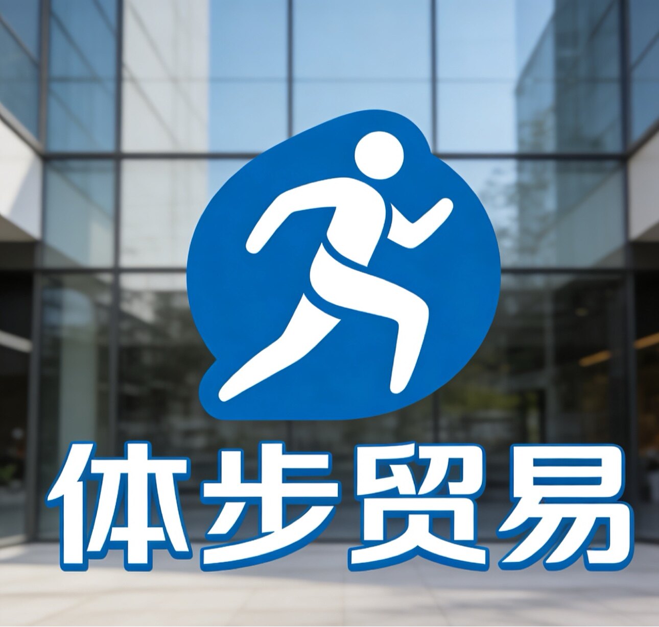 体步贸易潮鞋的LOGO