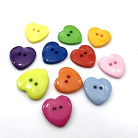 Цветная смола Candy Color Peach Heart Cartoond Made Diy кнопки, детская одежда для пряжки рубашка