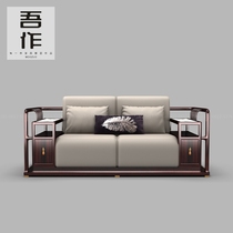 New Chinese antique sofa Sales house Clubhouse Hotel Villa With Drawer Double Sofa Designer Boutique furniture