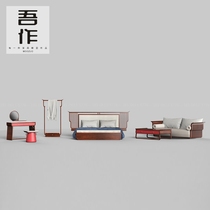 New Chinese antique double man bed China Wind comb Dresden Net Red Themed Hotel Folk Club punctuo full set of furniture