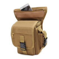 Camouflage outdoor sports mountaineering tactical leg bag electrics bag motorcycle riding bag kit fishing running bag