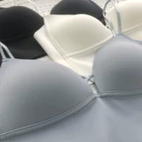 Нижнее белье, бюстгальтер без косточек, бретели, бюстгальтер-топ, простой и элегантный дизайн, французский стиль