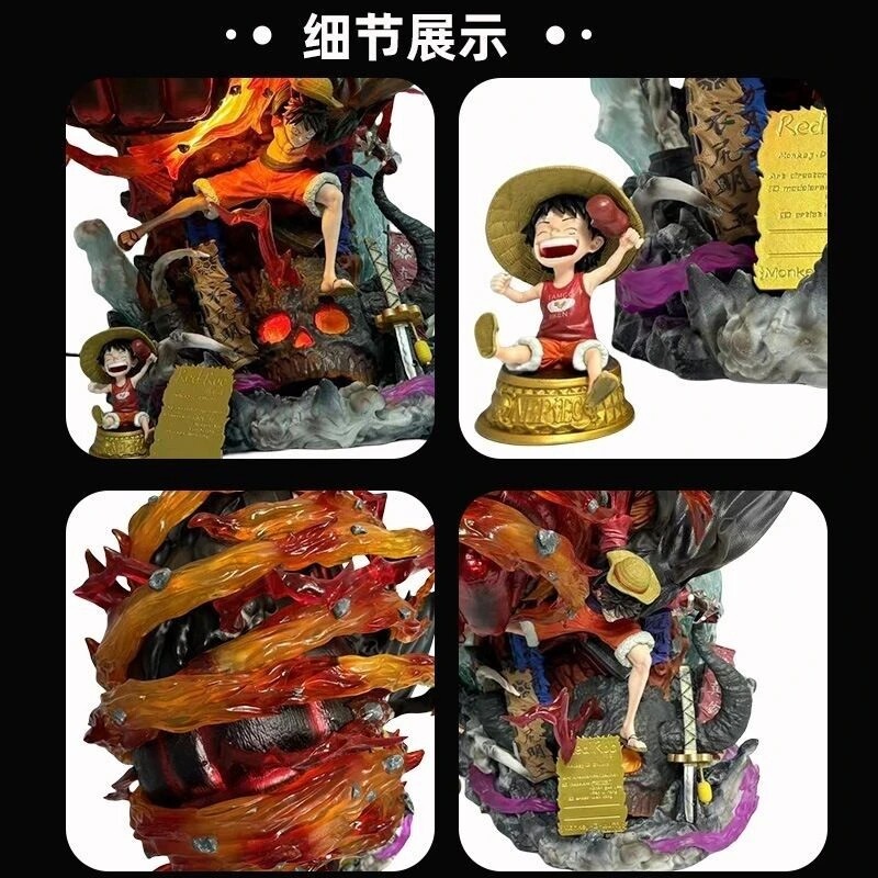 Игрушка-аниме 海贼王业火路飞手办 60cm高度模玩摆件带遥控送特典 OTHER Игрушка-аниме 海贼王业火路飞手办 60cm高度模玩摆件带遥控送特典 OTHER