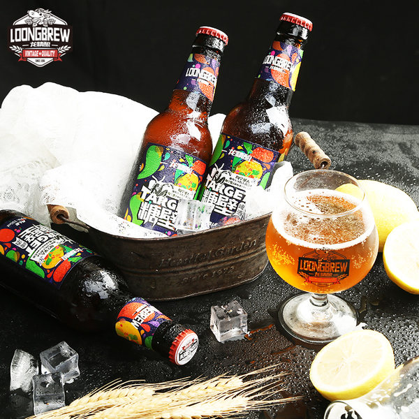 龙精酿 精酿啤酒组合 德式小麦+金色艾尔 330ml*6支 天猫优惠券折后￥29.9包邮（￥59.9-30）