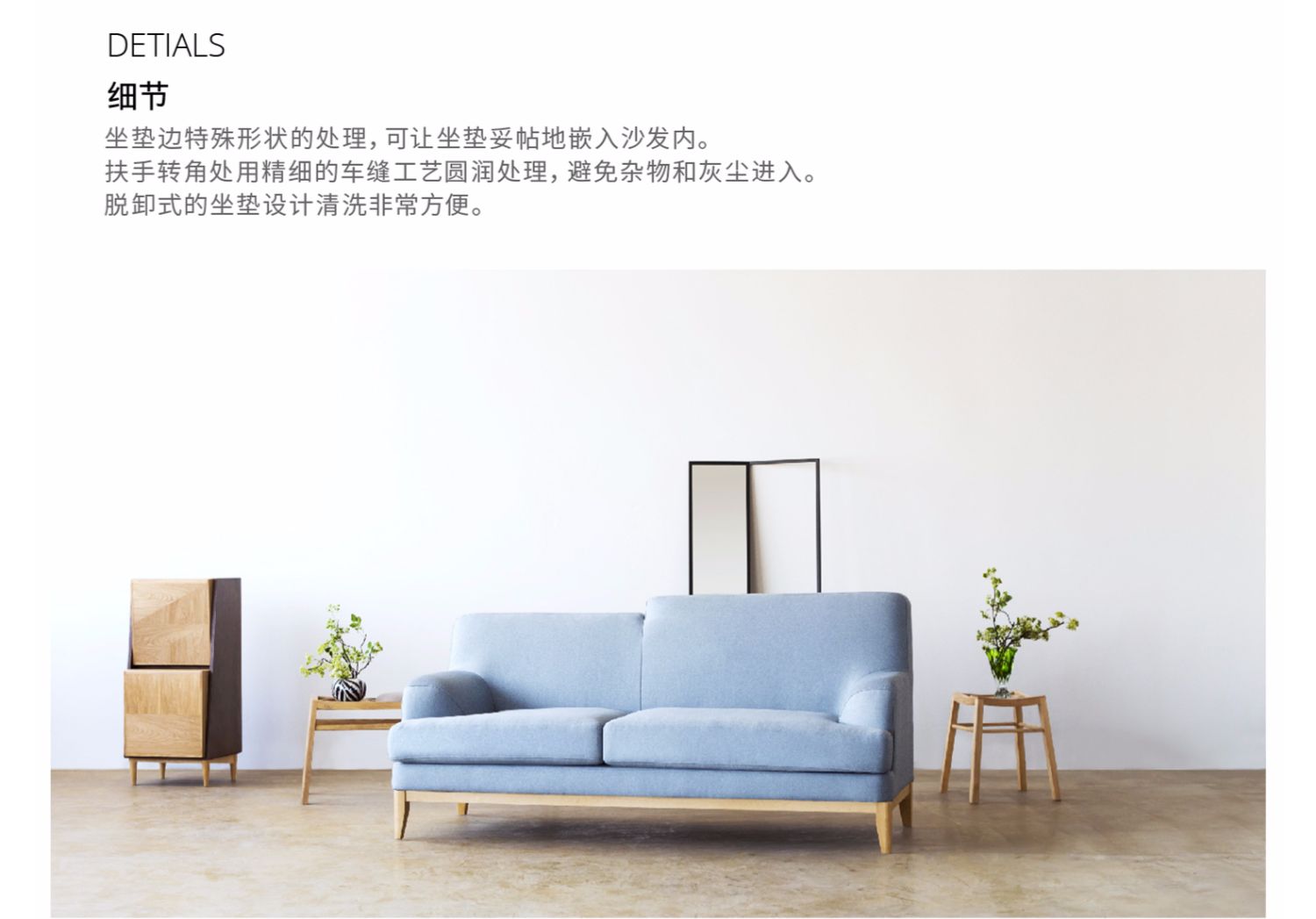 Cha mẹ-con đôi sofa vải căn hộ nhỏ phòng khách sofa Bắc Âu thiết kế sáng tạo đồ nội thất sofa đôi - Đồ nội thất thiết kế ghế sofa giường thông minh
