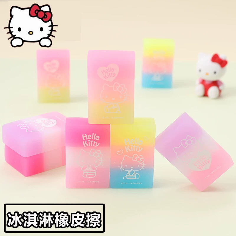 Hello kitty, мультяшный детский ластик для учеников, канцелярские товары, подарок на день рождения