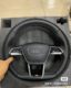Suitable for Audi A6Lc8A7La8L Upgraded Flats-Bottomed Sports Steering Wheel D-Shaped Steering Wheel Perforated Leather Carbon Fiber