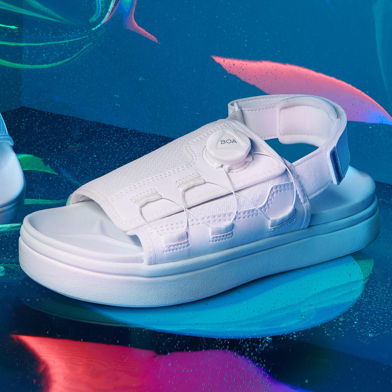 DESCENTE DISANTE SPORTS STYLE MEN AND WOMEN WITH THE SAME SANDALS D0313END83