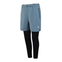 DESCENTE Desante running fitness mens two-in-one design sports tights