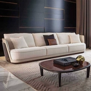 Ying Tường nhà nội thất cao cấp tùy chỉnh Phòng khách Bentley Ý đơn giản sofa nhiều người sofa đơn - Bộ đồ nội thất