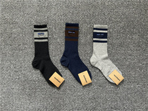 Outdoor Pata Mountaineering Colorful Embroidery Mountain Peak Midbarrel Socks Hiking towels Protective Feet Pure Cotton Lovers Hair Circles