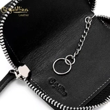 Универсальная вместительная и большая ключница, кожаный чехол для проездного, картхолдер, из натуральной кожи, воловья кожа