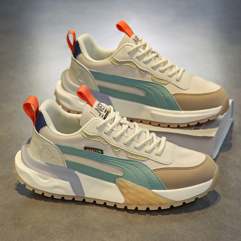 Hangzhou Asus Men's Shoes, Autumn 2025 New Trendy Versatile Casual Travel Youth Sports Thick-Soled Dad Shoes