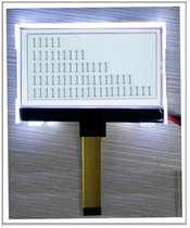 12864 LCD white background black word COG dot matrix screen LCD display COG12864 3 3V power first electronic